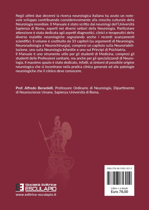 BERARDELLI - La Neurologia della Sapienza
